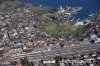 Luftaufnahme EISENBAHN/Spiez Bahnhof - Foto Spiez Bahnhof  3243